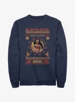 Disney Moana Ugly Holiday Sweatshirt