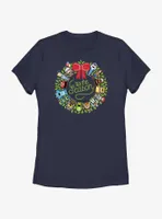 Disney Pixar Wreath Womens T-Shirt