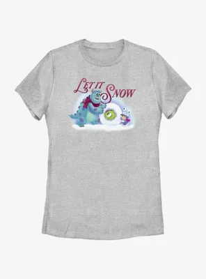 Disney Pixar Monsters Inc. Let It Snow Womens T-Shirt