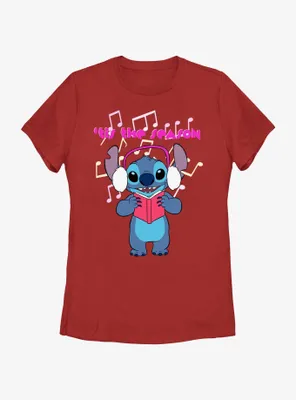 Disney Lilo & Stitch 'Tis The Season Womens T-Shirt