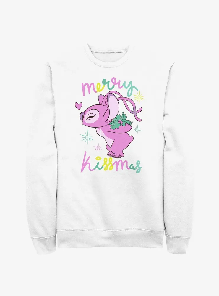 Disney Lilo & Stitch Kissmas Angel Sweatshirt