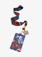 Loungefly Marvel Spider-Man: Across The Spider-Verse Lanyard With Cardholder