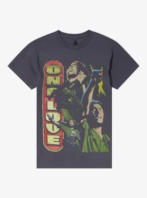 Bob Marley One Love Collage Boyfriend Fit Girls T-Shirt