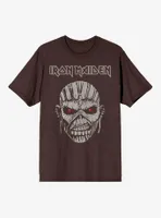 Iron Maiden Eddie Face Boyfriend Fit Girls T-Shirt