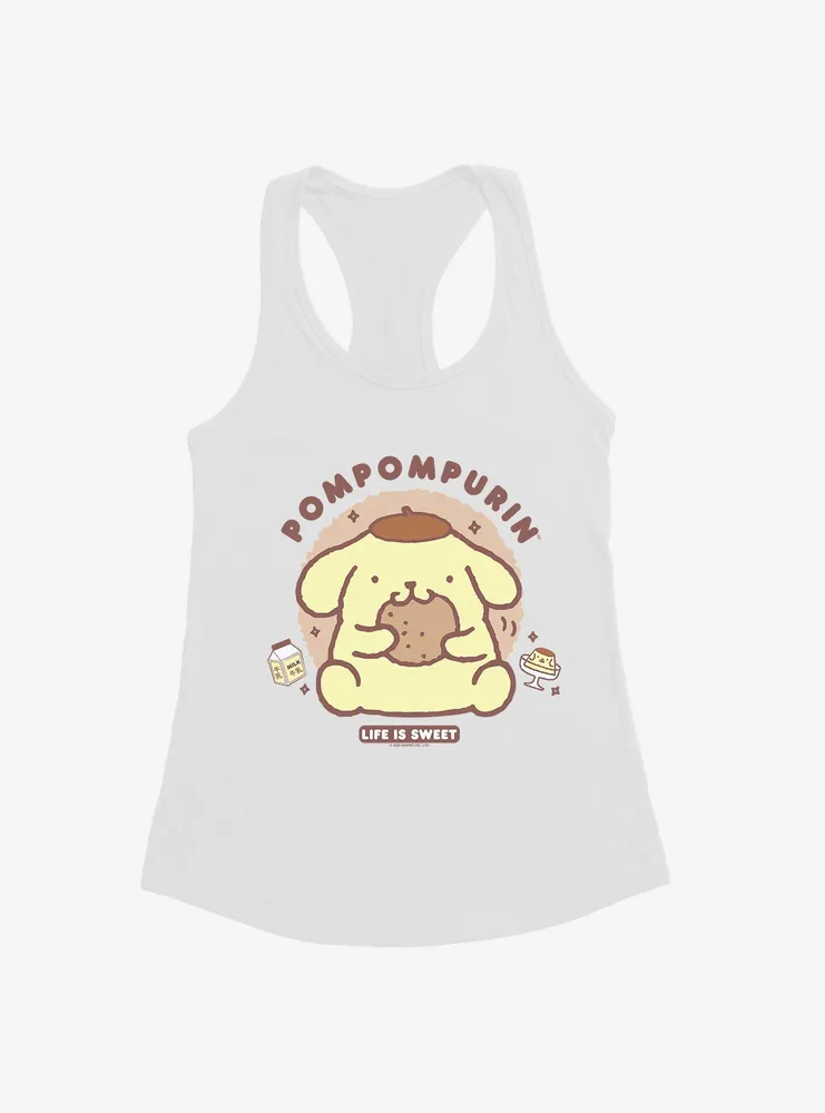 Pompompurin Life Is Sweet Womens Tank Top