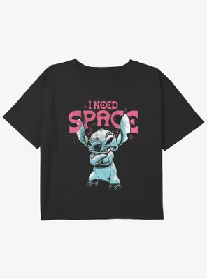 Disney Lilo & Stitch Gimme Space Girls Youth Crop T-Shirt
