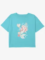 Disney The Little Mermaid Better Under Sea Girls Youth Crop T-Shirt