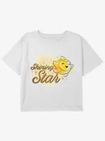 Disney Wish Shining Star Girls Youth Crop T-Shirt