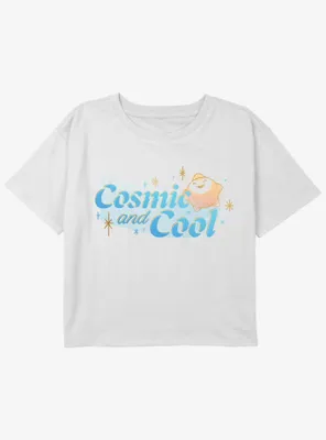 Disney Wish Cosmic And Cool Girls Youth Crop T-Shirt