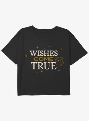 Disney Wish Wishes Come True Girls Youth Crop T-Shirt