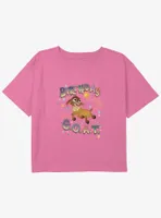 Disney Wish Valentino Birthday Goat Girls Youth Crop T-Shirt