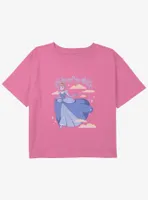 Disney Cinderella Cinderelly Girls Youth Crop T-Shirt