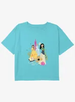 Disney Mulan Fantasy Princess Girls Youth Crop T-Shirt