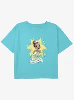 Disney the Princess and Frog Make Your Own Destiny Girls Youth Crop T-Shirt