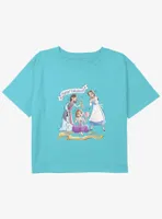 Disney Mulan Feelin' Fabulous Girls Youth Crop T-Shirt