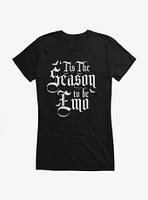 Hot Topic Tis The Season To Be Emo Girls T-Shirt