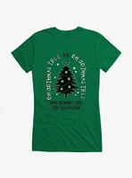 Hot Topic Oh Gothmas Tree Girls T-Shirt