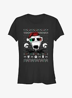 Disney The Nightmare Before Christmas Ugly Holiday Jack Vision Girls T-Shirt