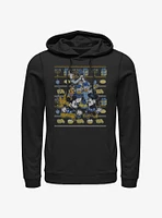 Disney Mickey Mouse Hanukkah Ugly Sweater Hoodie