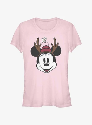Disney Minnie Mouse Antlers Girls T-Shirt