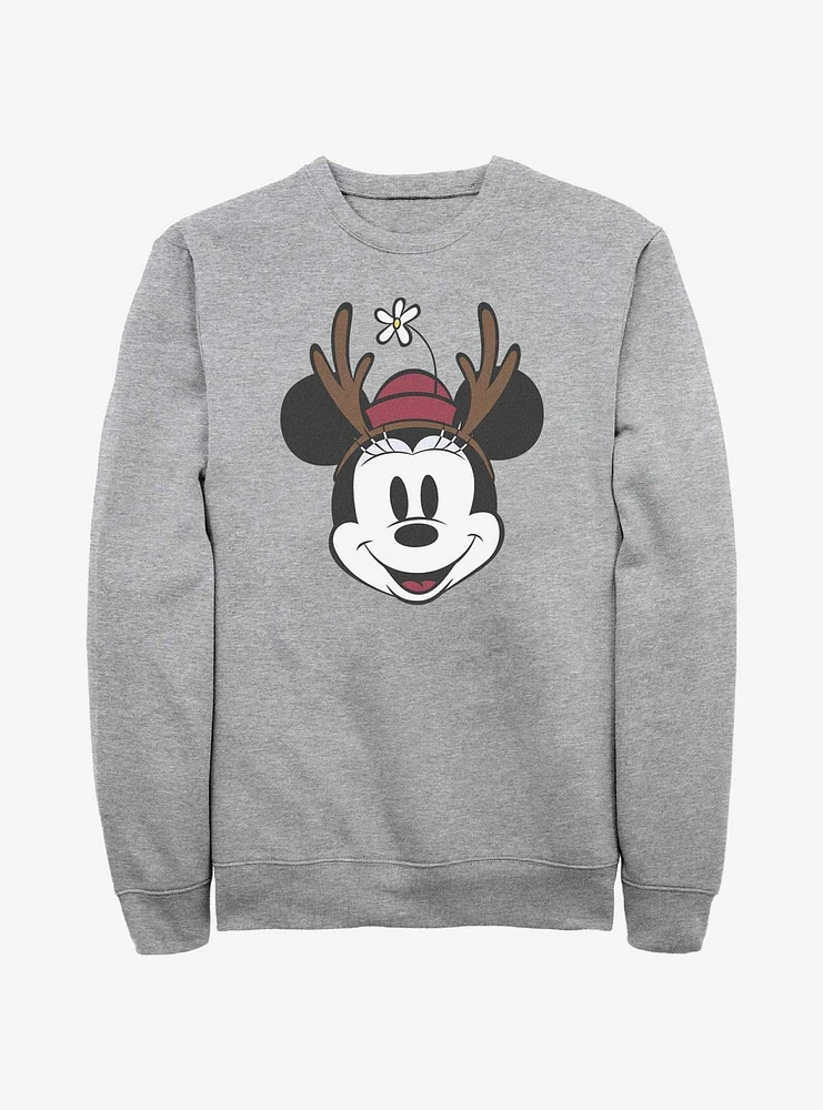 Disney Minnie Mouse Antlers Sweatshirt