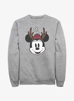 Disney Minnie Mouse Antlers Sweatshirt