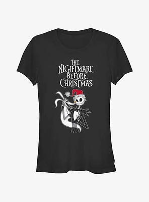 Disney The Nightmare Before Christmas Jack & Zero Friendship Girls T-Shirt