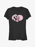 Disney The Nightmare Before Christmas Jack & Sally Love You To Death Girls T-Shirt