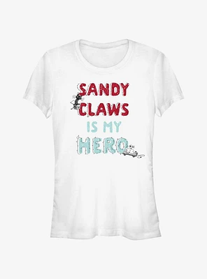 Disney The Nightmare Before Christmas My Hero Sandy Claws Girls T-Shirt
