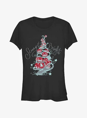 Disney The Nightmare Before Christmas Scary & Bright Tree Girls T-Shirt