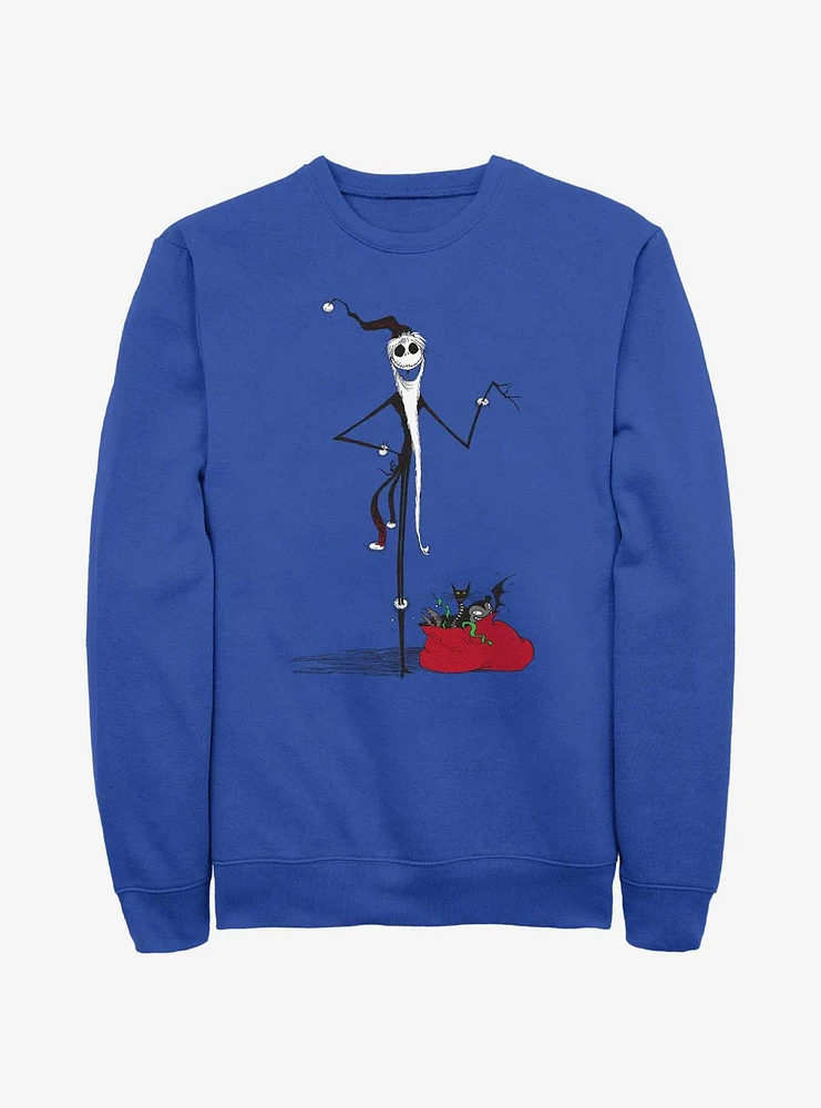 Disney The Nightmare Before Christmas Sandy Claws Jack Sweatshirt