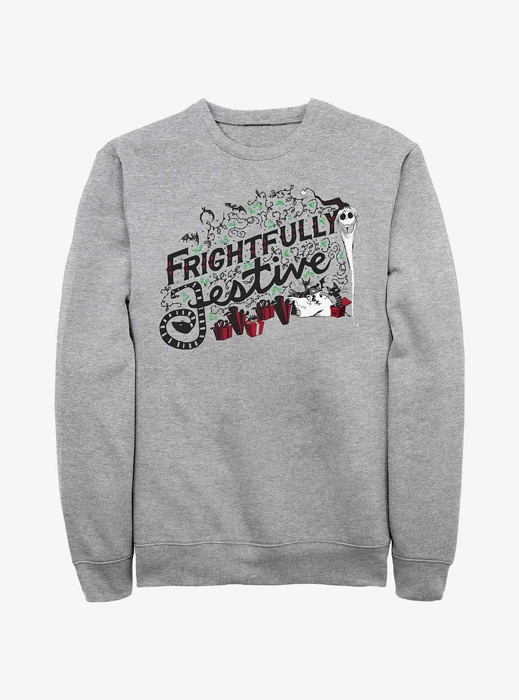 Disney The Nightmare Before Christmas Frightfully Festive Sweatshirt