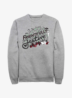 Disney The Nightmare Before Christmas Frightfully Festive Sweatshirt