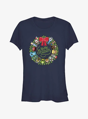 Disney Pixar Wreath Girls T-Shirt