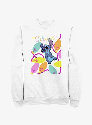 Disney Lilo & Stitch Merry And Bright Sweatshirt