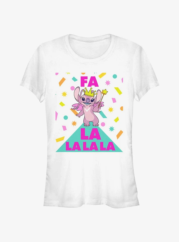 Disney Lilo & Stitch Fa La Angel Girls T-Shirt