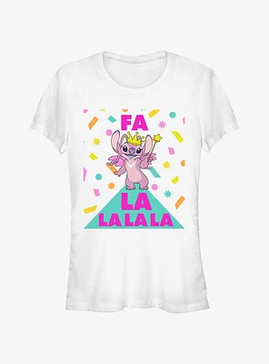Disney Lilo & Stitch Fa La Angel Girls T-Shirt
