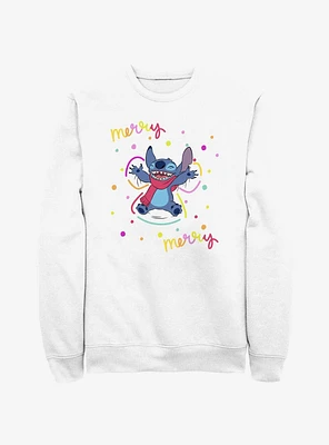 Disney Lilo & Stitch Merry Snow Angel Sweatshirt