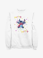 Disney Lilo & Stitch Merry Snow Angel Sweatshirt