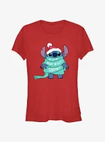 Disney Lilo & Stitch Who Wants Snow Girls T-Shirt