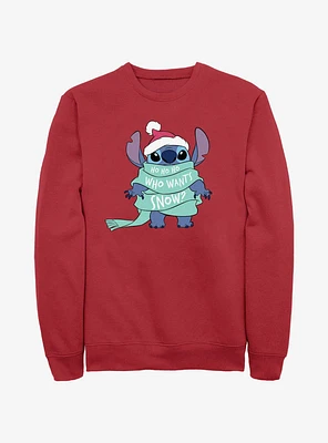 Disney Lilo & Stitch Who Wants Snow Sweatshirt