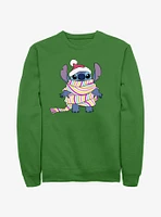 Disney Lilo & Stitch Wrapped a Scarf Sweatshirt
