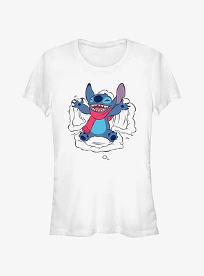 Disney Lilo & Stitch Snow Angel Girls T-Shirt