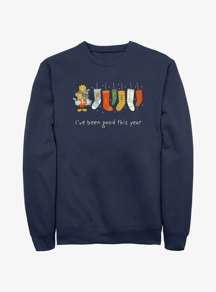 Disney Mickey Mouse Good This Year Sweatshirt