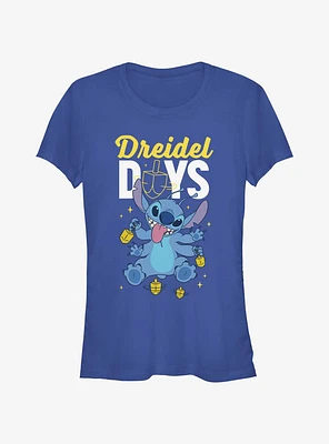 Disney Lilo & Stitch Dreidel Days Girls T-Shirt