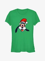 Disney Goofy Christmas Glasses Girls T-Shirt