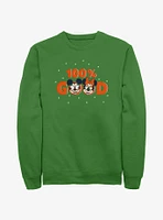 Disney Mickey Mouse & Minnie 100% Good Sweatshirt