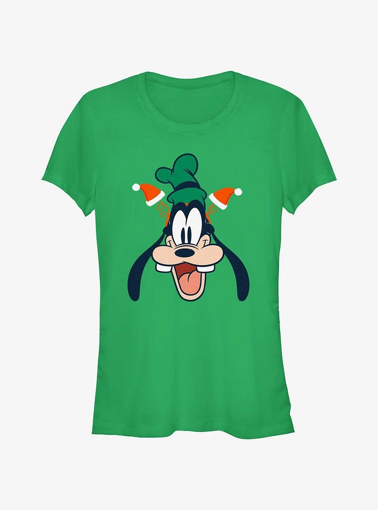 Disney Goofy Santa Hats Girls T-Shirt