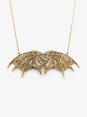 House of the Dragon Targaryen Plate Double Hung Necklace
