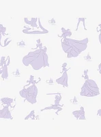 Disney100 Princesses Purple Peel and Stick Wallpaper